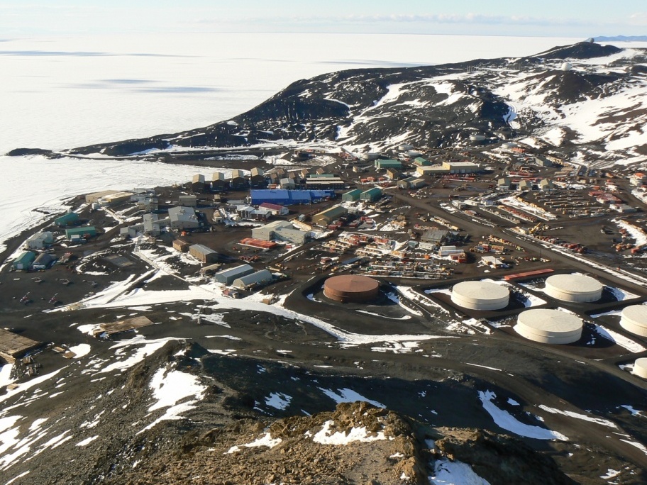 McTown as seen from Observation Hill