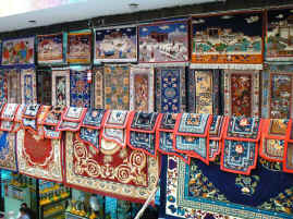 Barkhor shops rugs.JPG (306650 bytes)